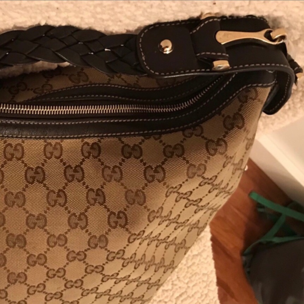 GUCCI GG MEDIUM PELHAM HOBO HANDBAG - Picture 3 of 7